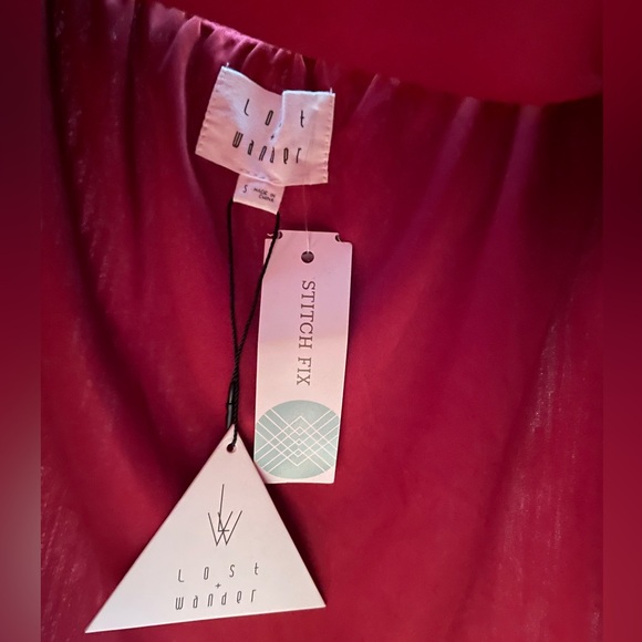 Lost + Wander Jagger Ruffle Detail Faux Wrap Skirt - Picture 4 of 4